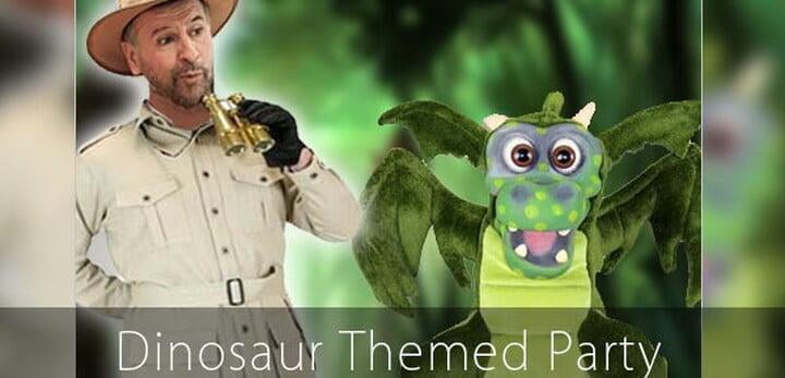 Dinosaur themed party
