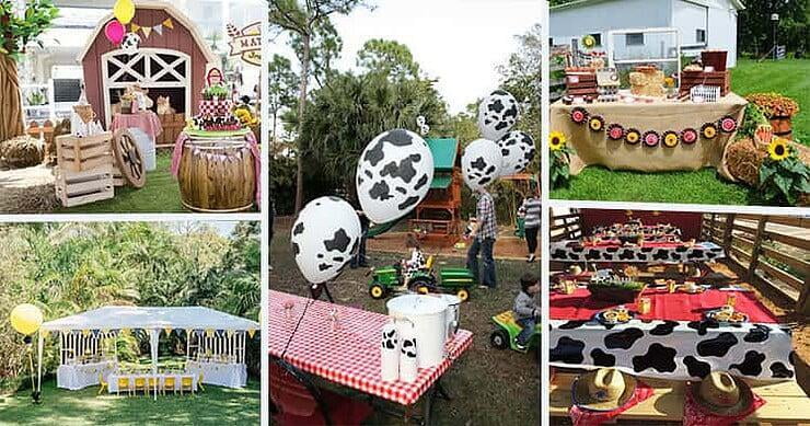 Farm theme party