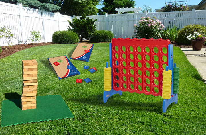Giant games for parties