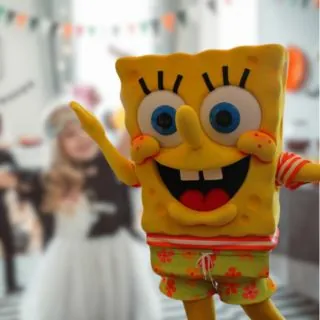 Spongebob mascot character